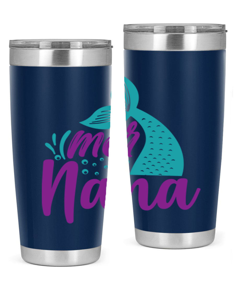 Mer Nana 343#- mermaid- Tumbler