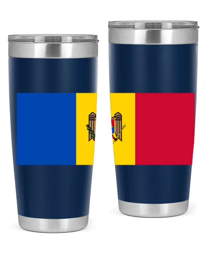 Moldova 85#- world flags- Tumbler