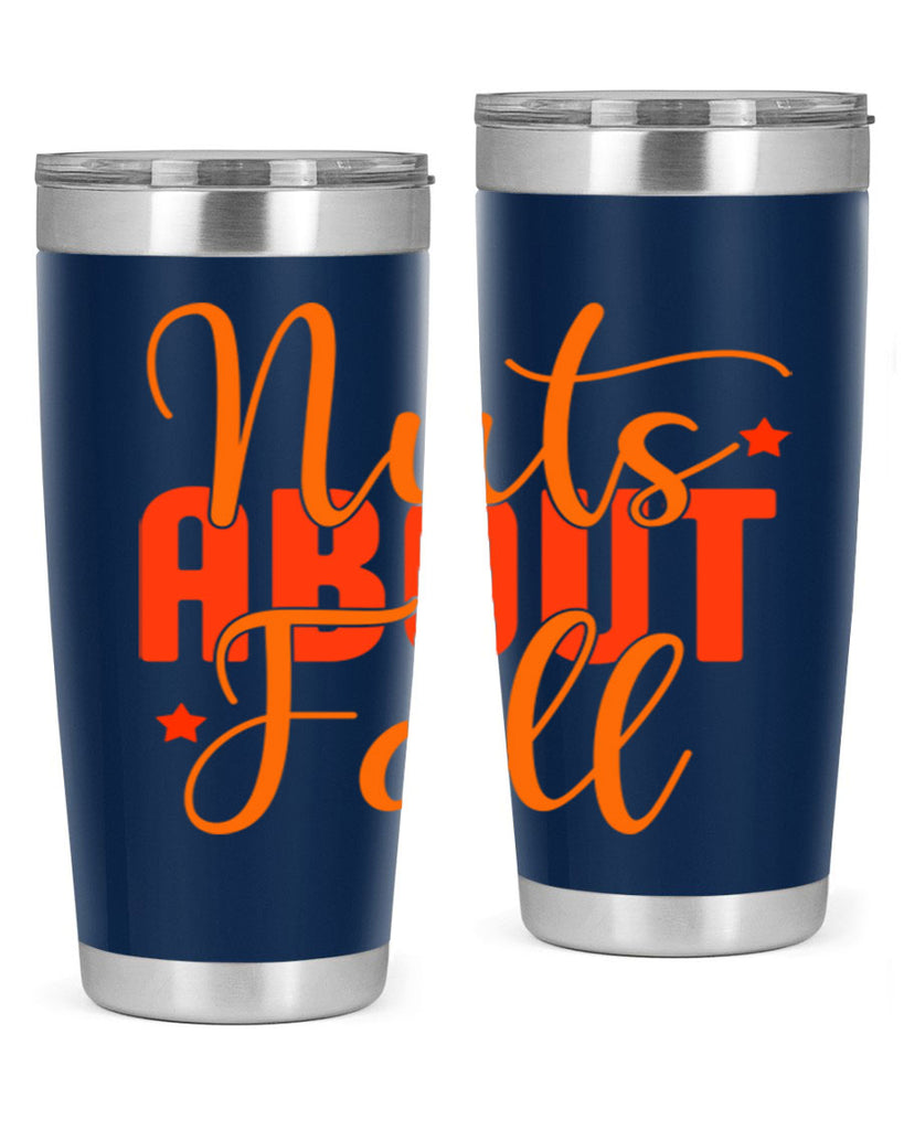 Nuts About Fall Design 444#- fall- Tumbler