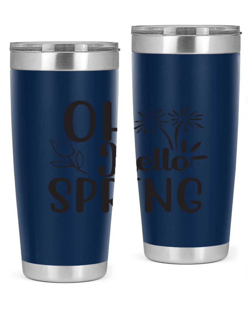 Oh hello spring 358#- spring- Tumbler