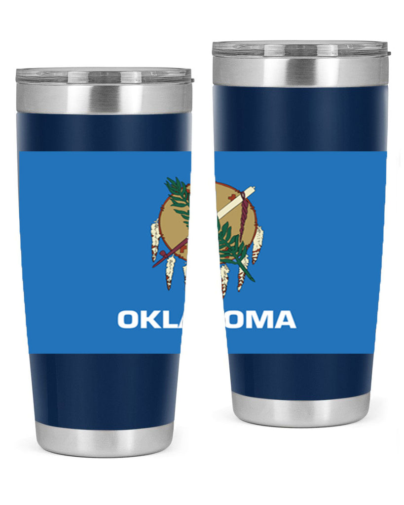 Oklahoma 16#- Us Flags- Tumbler