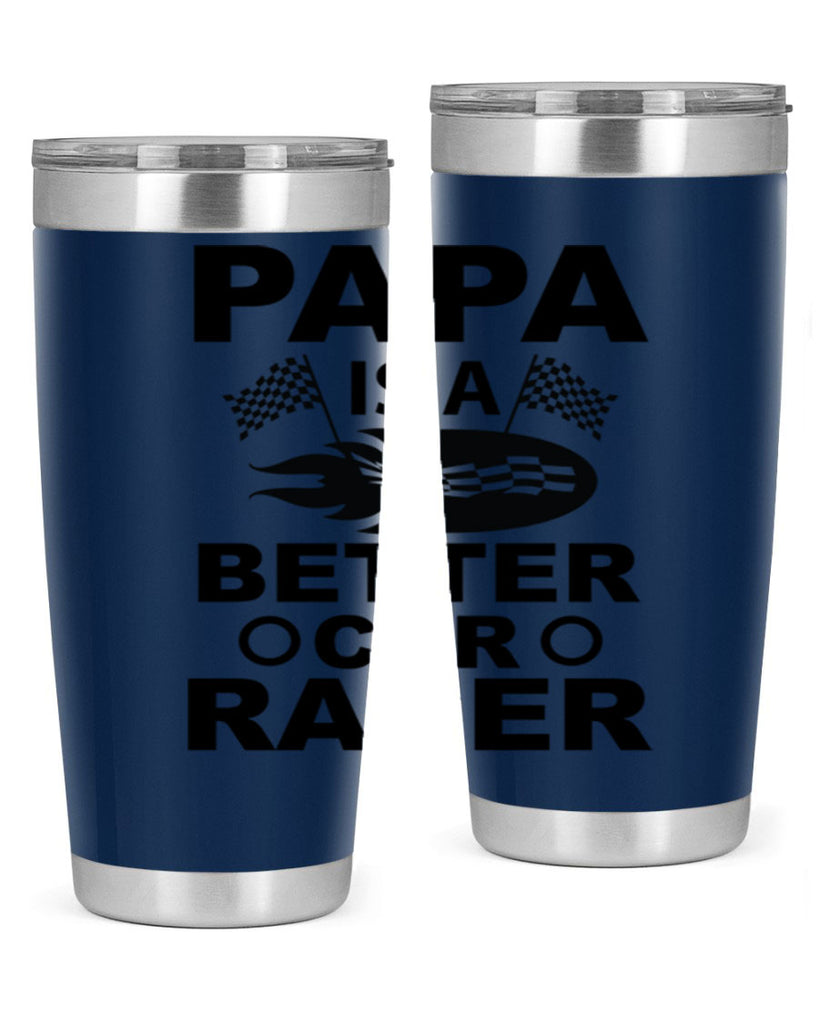 Papa Is a Better cara 115#- grandpa - papa- Tumbler