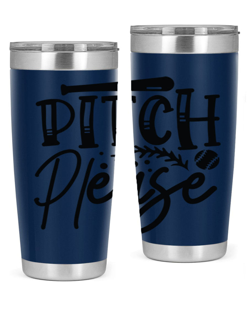 Pitch Please 2037#- baseball- Tumbler