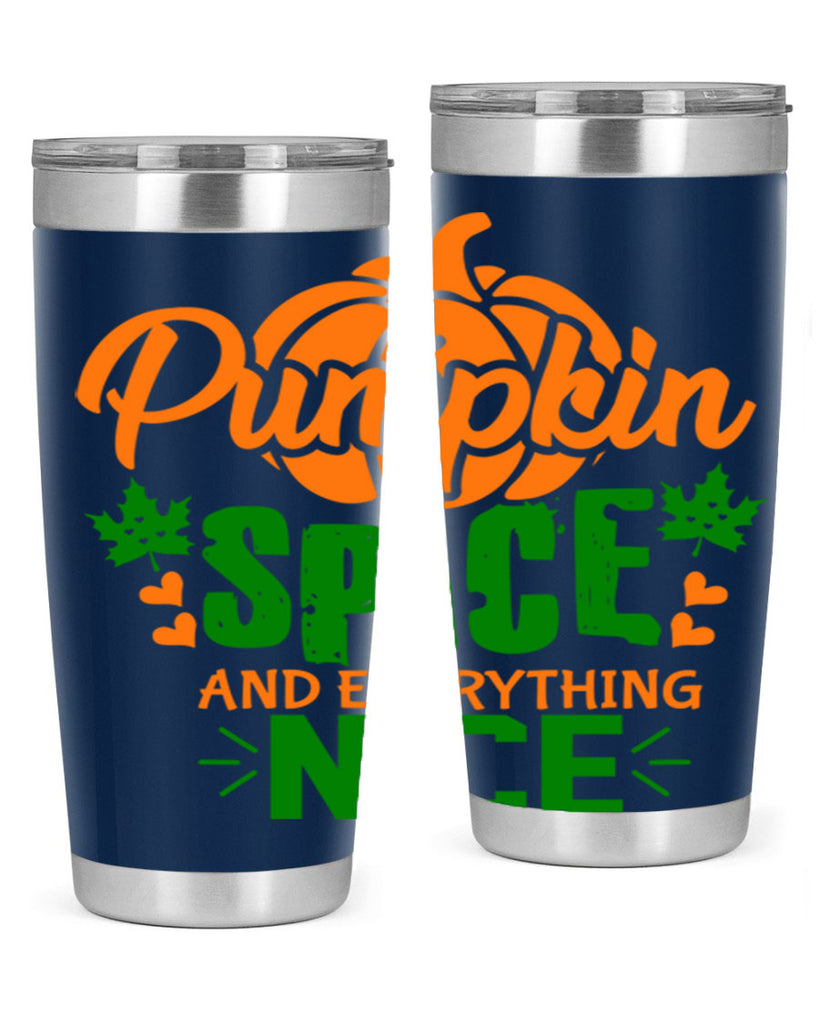 Pumpkin Spice and Everything Nice 538#- fall- Tumbler
