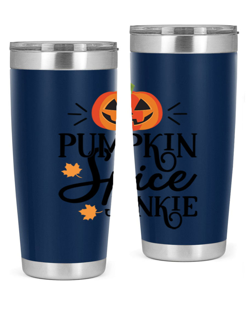Pumpkinspicejunkie 568#- fall- Tumbler