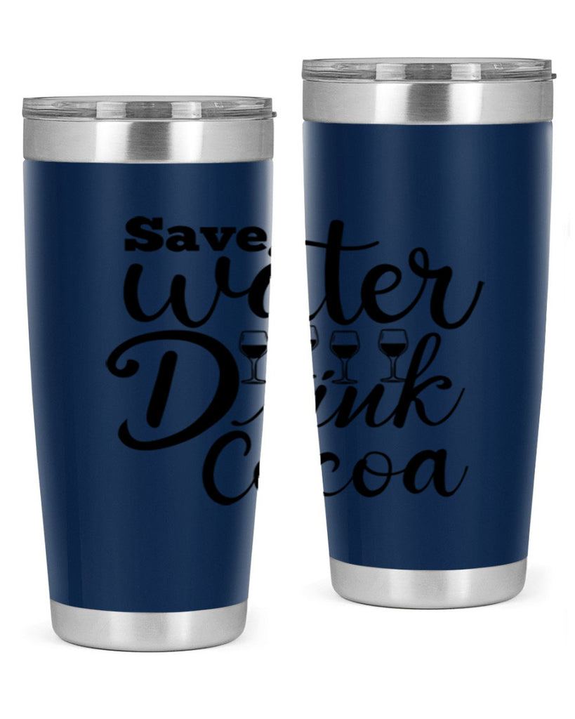 Save Water Drink Cocoa 353#- winter- Tumbler
