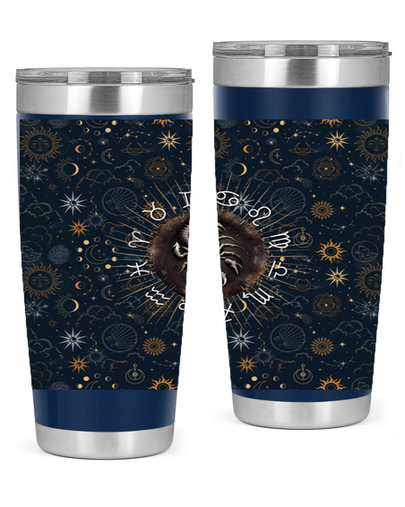 Scorpius Straight 466#- zodiac- Tumbler