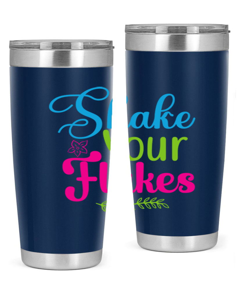 Shake Your Flakes 356#- winter- Tumbler