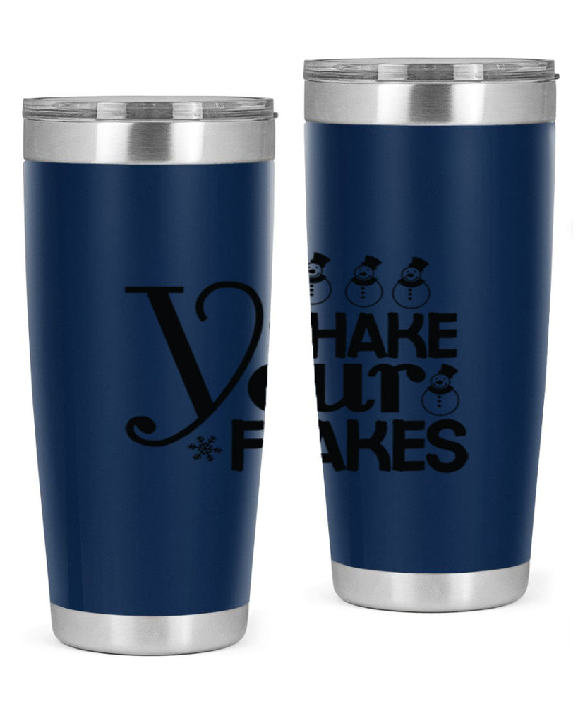 Shake Your Flakes 357#- winter- Tumbler