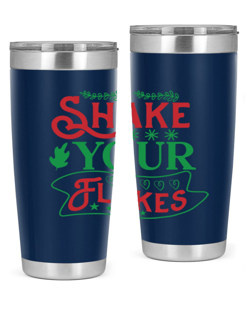 Shake Your Flakes 358#- winter- Tumbler