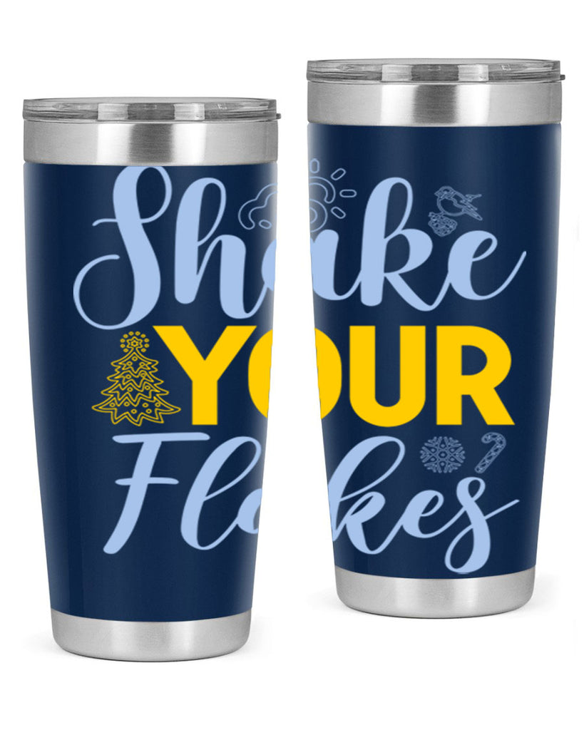 Shake your flakes361#- winter- Tumbler
