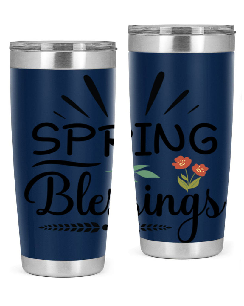 Spring Blessings  482#- spring- Tumbler