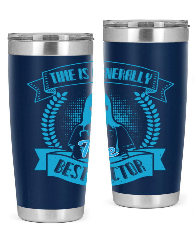 Time is generally the best doctor Style 12#- medical- tumbler