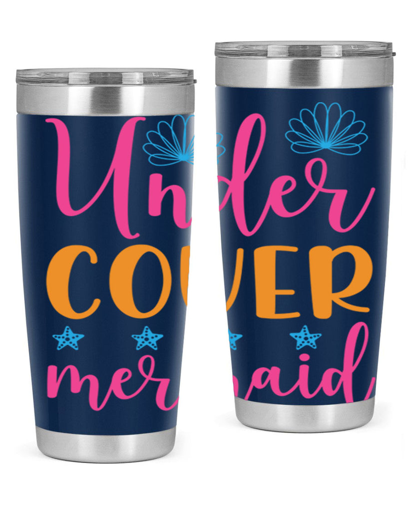 Under Cover Mermaid Design 653#- mermaid- Tumbler