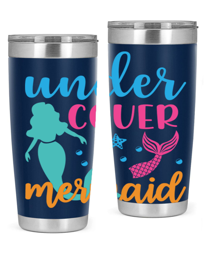 Under Cover Mermaid Design 654#- mermaid- Tumbler