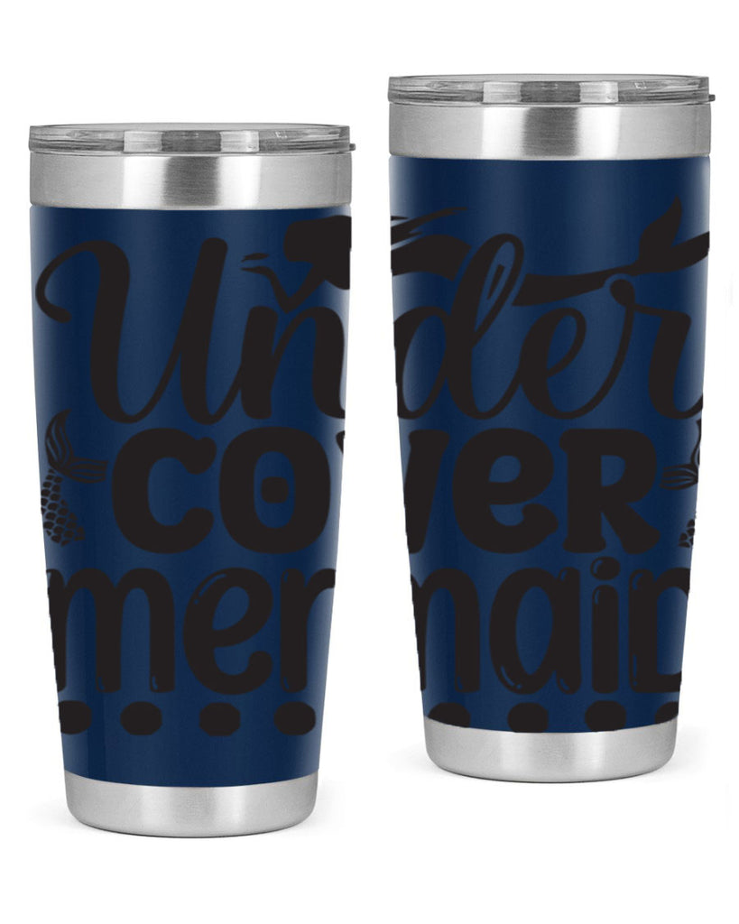 Under cover mermaid 649#- mermaid- Tumbler