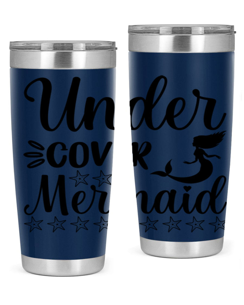 Under cover mermaid 650#- mermaid- Tumbler