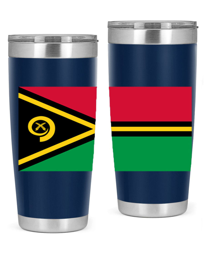 Vanuatu 7#- world flags- Tumbler