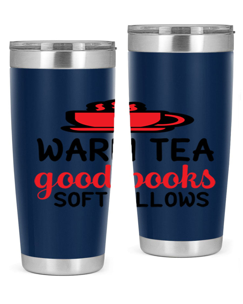 Warm tea good books soft pillows 448#- winter- Tumbler
