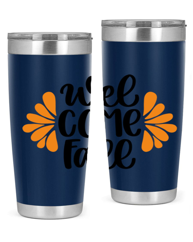 Welcome Fall 516#- fall- Tumbler