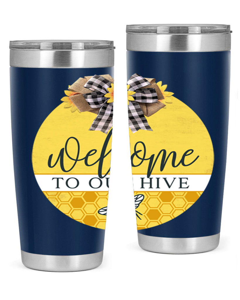 Welcome to our Hive complete yellow Mockup589#- spring- Tumbler