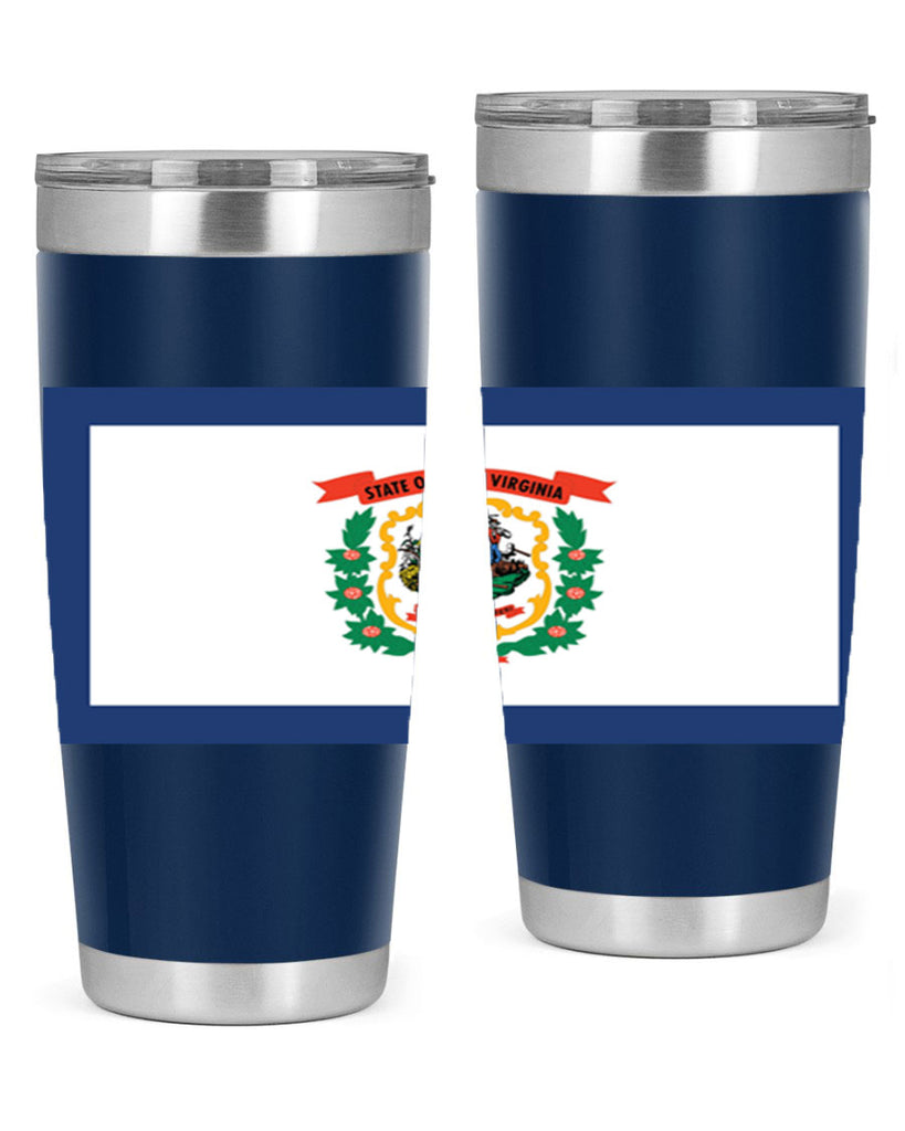 West Virginia 3#- stateflags- Tumbler