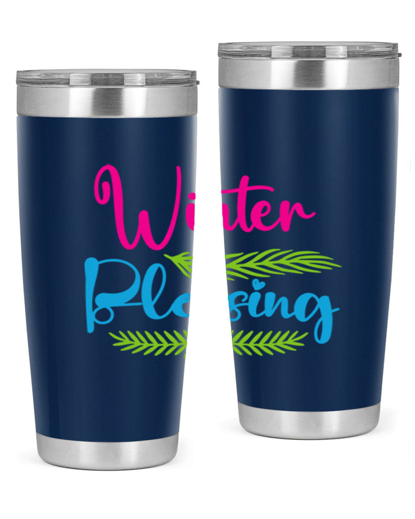 Winter Blessing 486#- winter- Tumbler