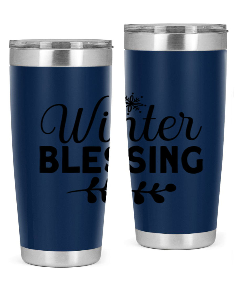 Winter Blessing488#- winter- Tumbler