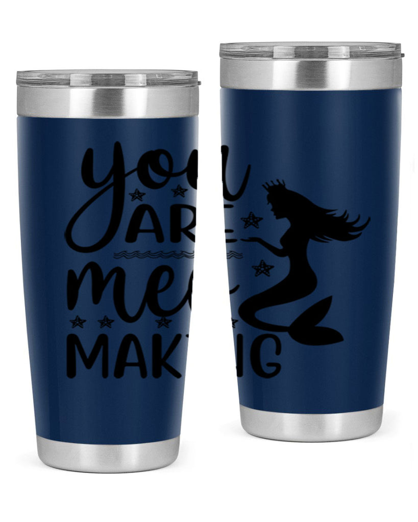 You are mer making 684#- mermaid- Tumbler