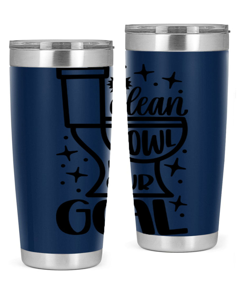 a clean bowl is our goal 49#- bathroom- Tumbler