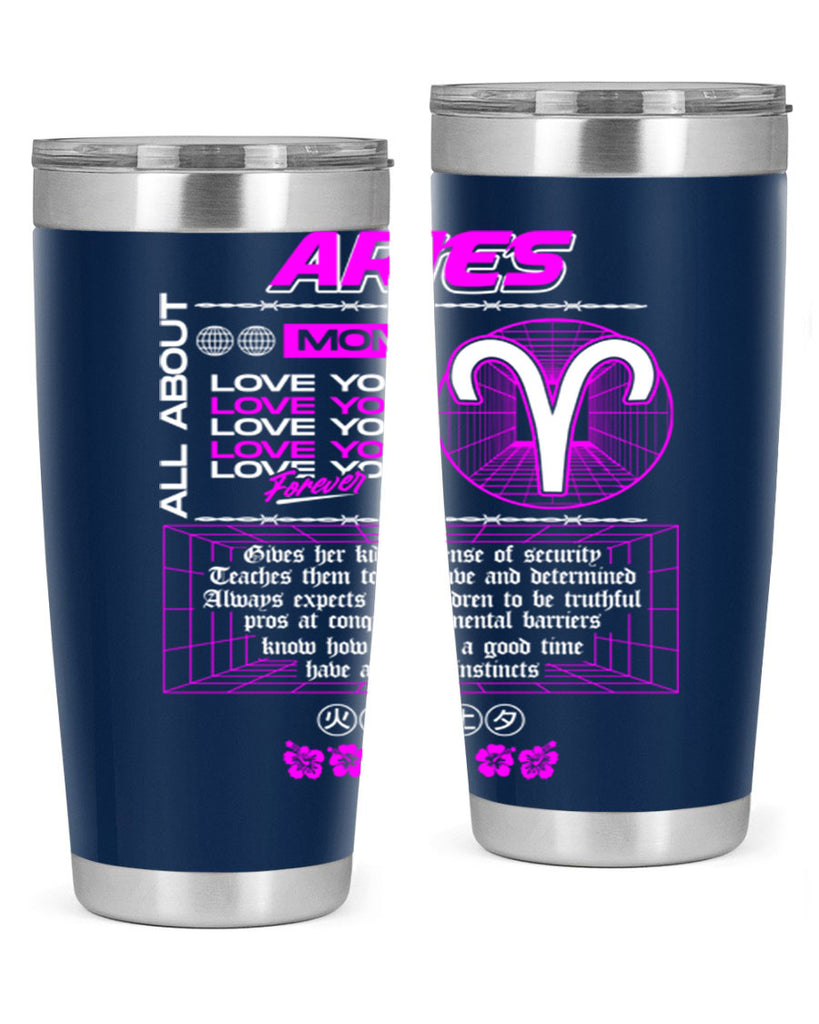 aries 138#- zodiac- Tumbler