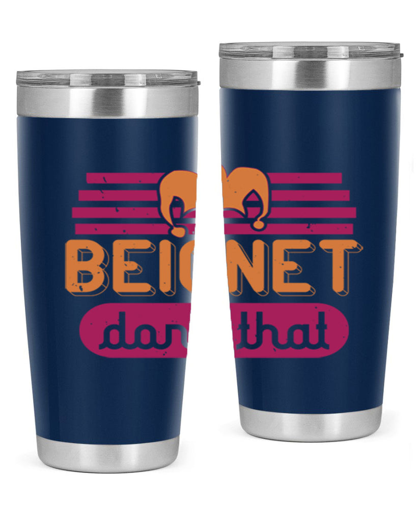 beignet done that 26#- mardi gras- Tumbler