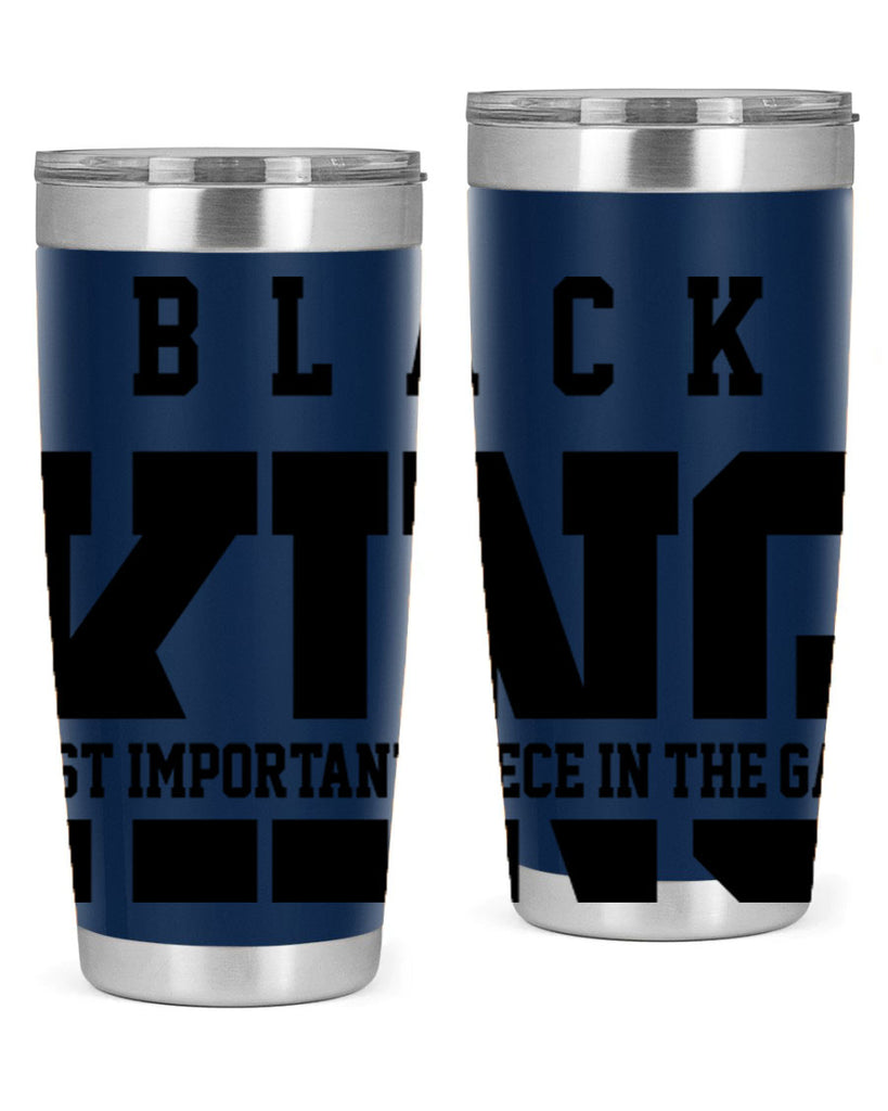 black king 230#- black words phrases- Cotton Tank
