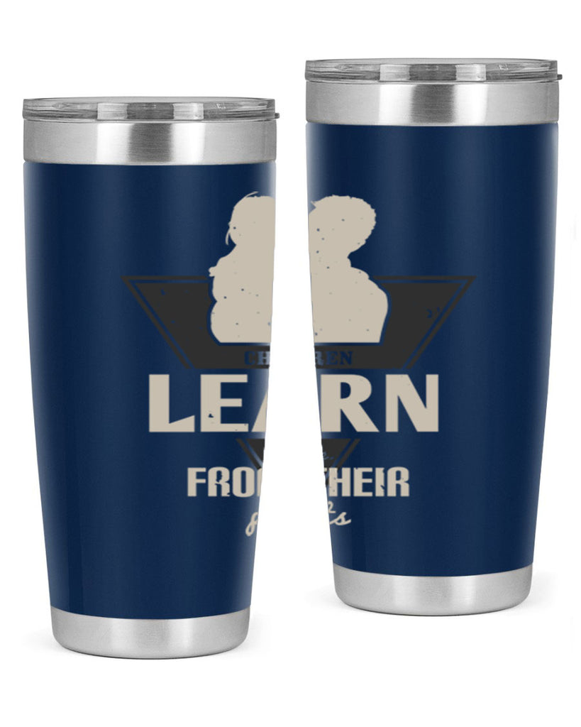 children learn to smile 250#- fathers day- Tumbler