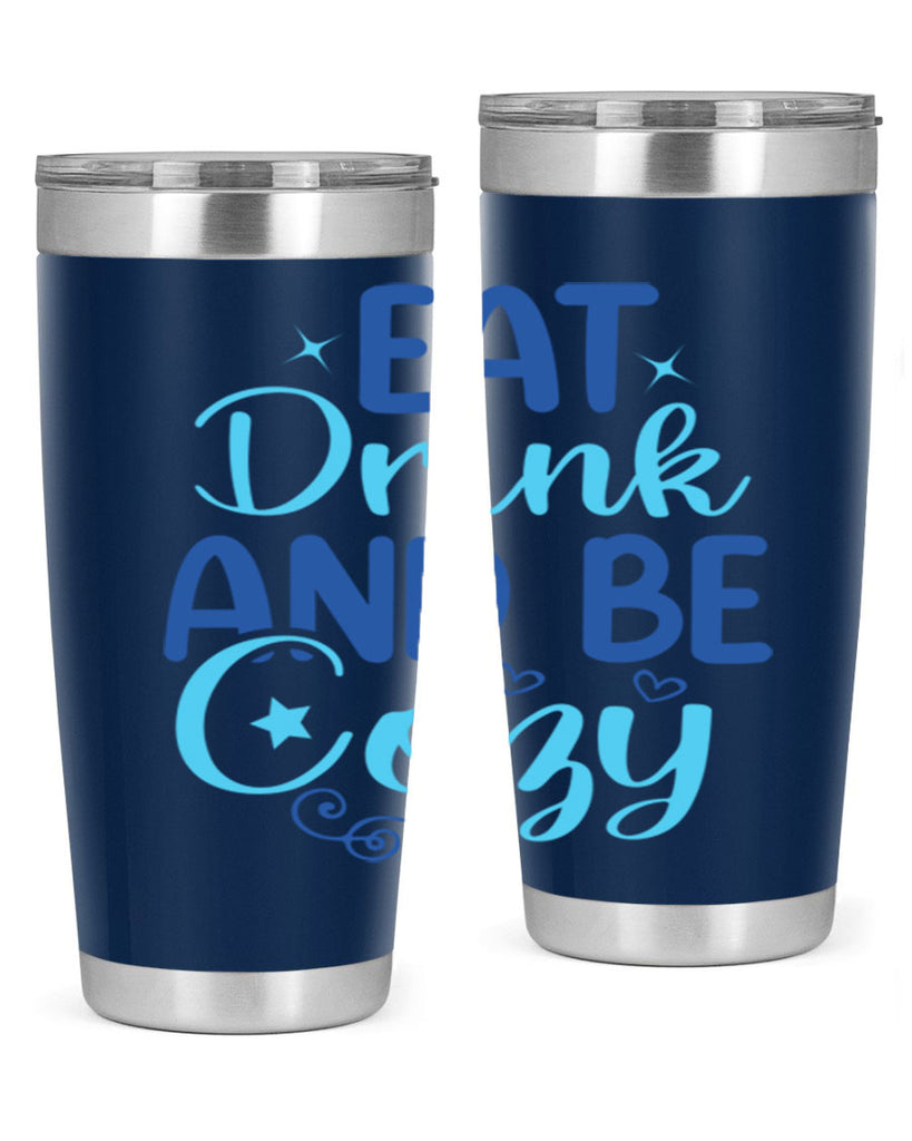 eat drink and be cozy 97#- winter- Tumbler