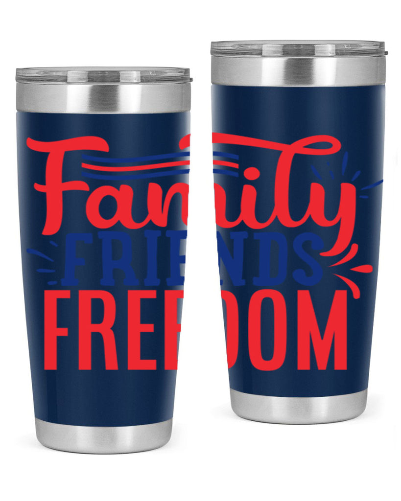 family friends freedom Style 48#- Fourt Of July- Tumbler