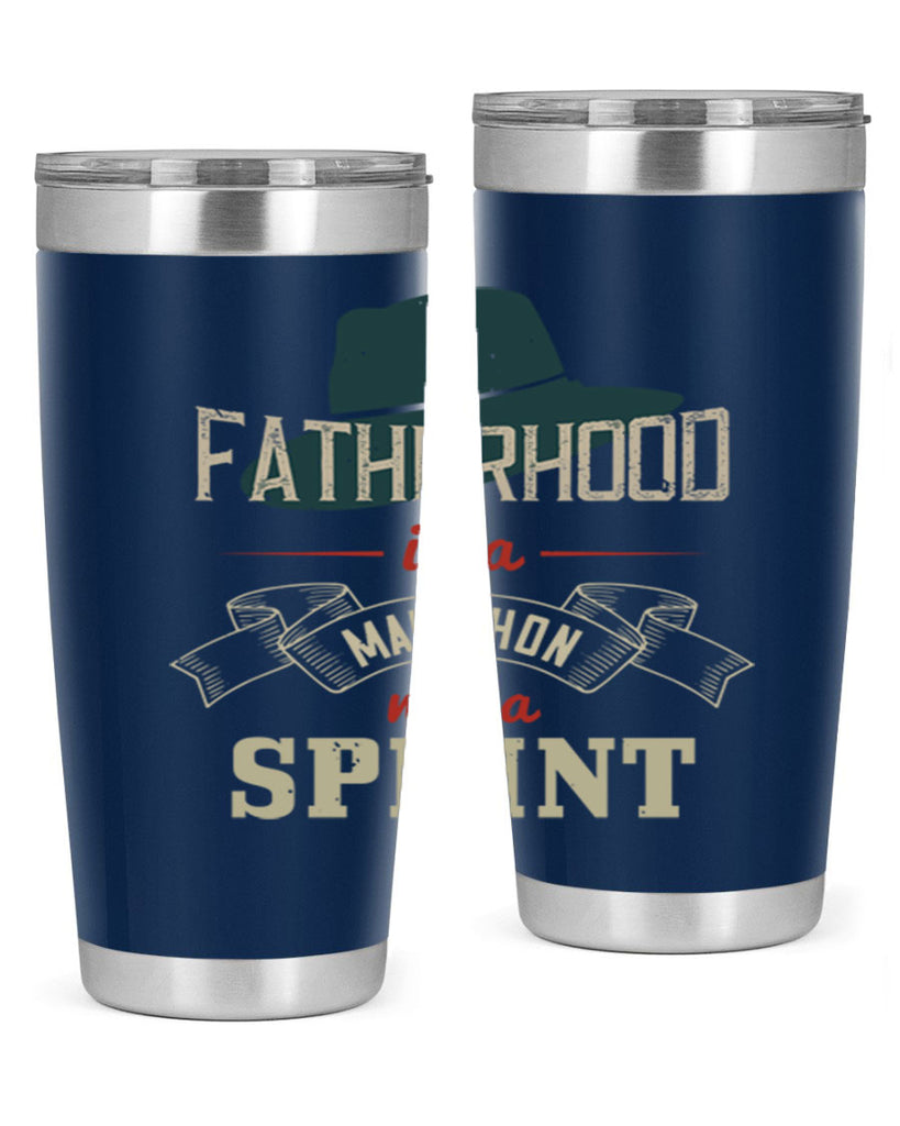 fatherhood is a marathon 227#- fathers day- Tumbler