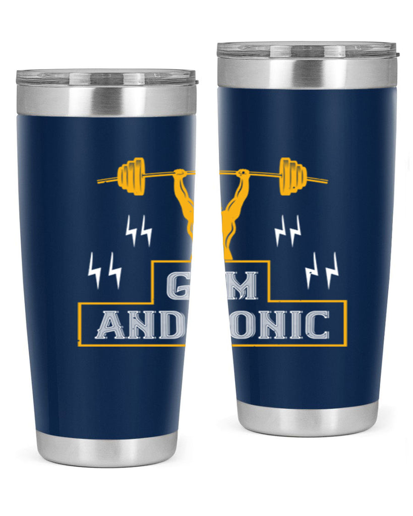 gym and tonic 100#- gym- Tumbler