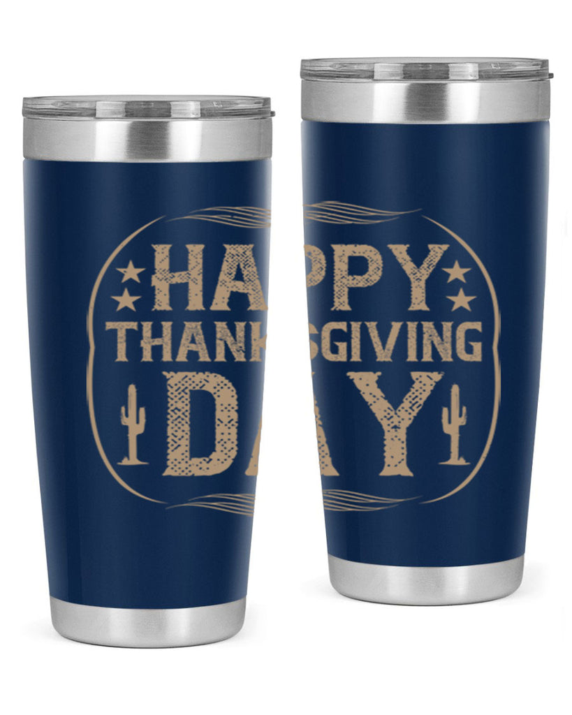 happy thanksgiving day 35#- thanksgiving- Tumbler