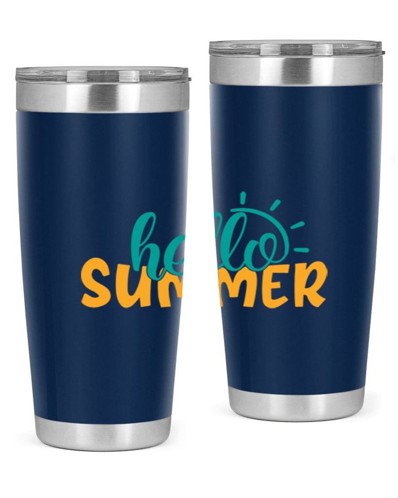 hello summer Style 97#- summer- Tumbler