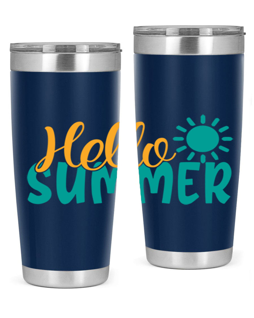 hello summer Style 98#- summer- Tumbler