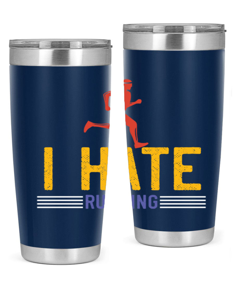 i hate running 40#- running- Tumbler