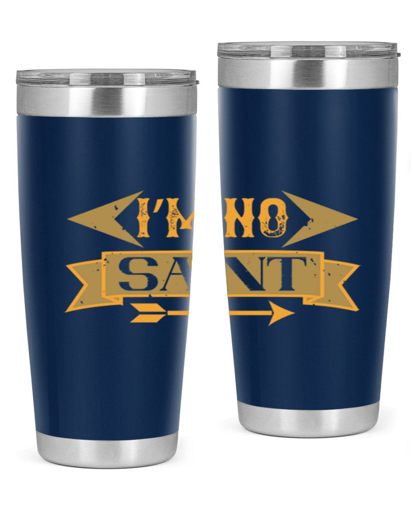 i’m no saint 59#- mardi gras- Tumbler