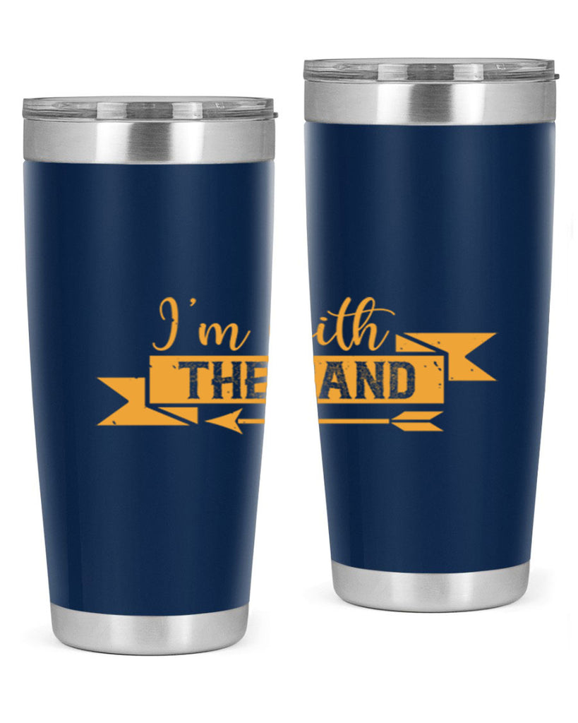 i’m with the band 58#- mardi gras- Tumbler