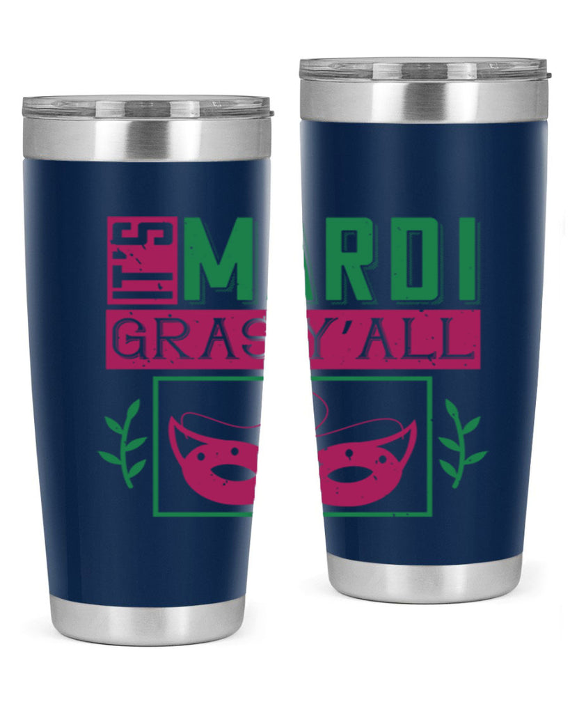 it’s mardi gras y’all 60#- mardi gras- Tumbler