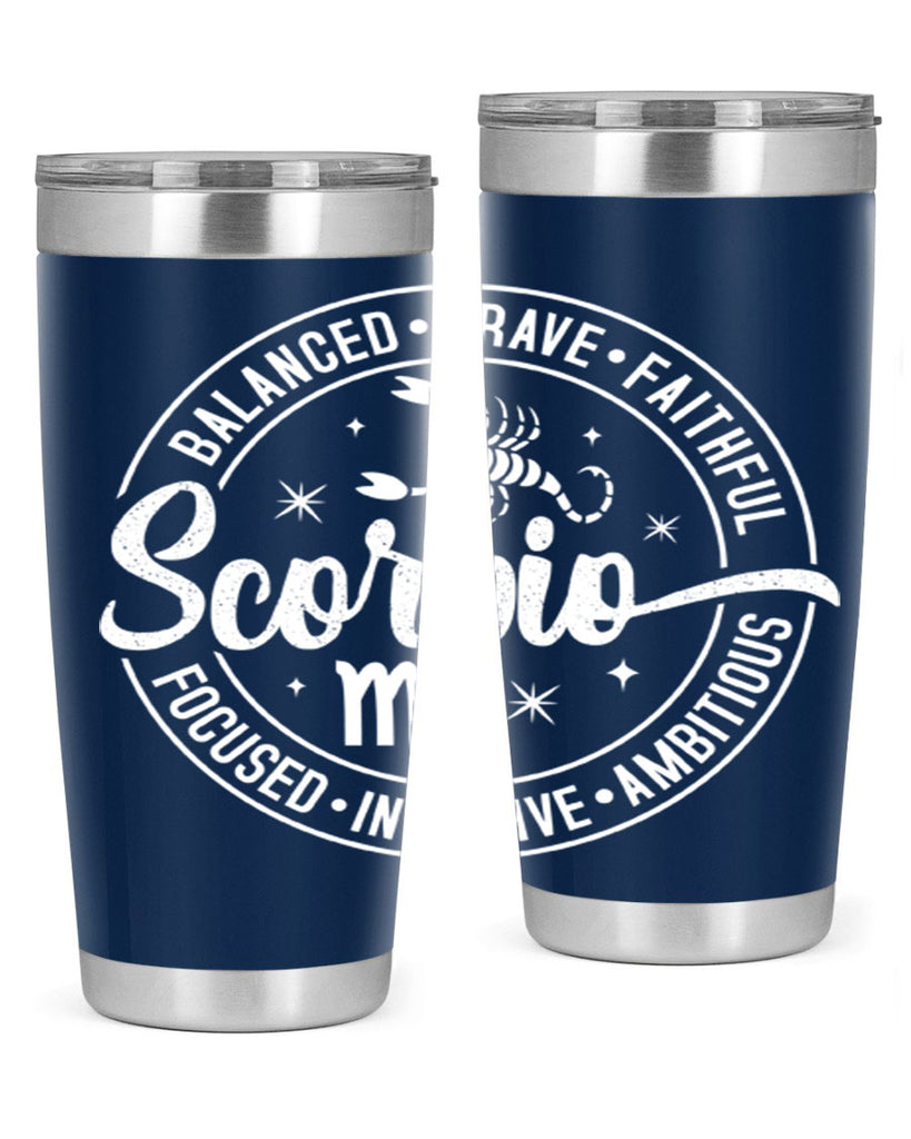 scorpio 439#- zodiac- Tumbler