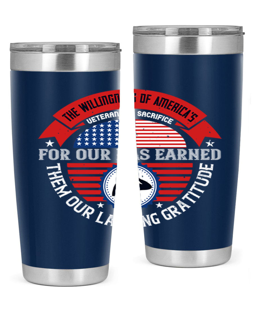 the willingness of americas 88#- Veterns Day- Tumbler
