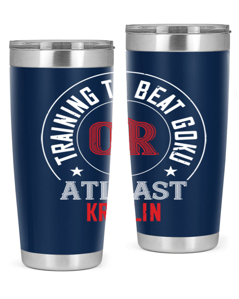 training to beat goku or atleast krillin 60#- gym- Tumbler