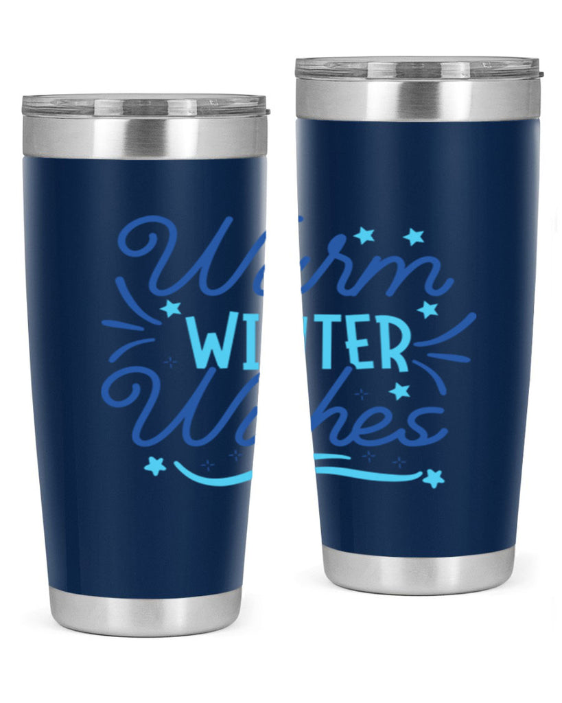warm winter wishes 457#- winter- Tumbler