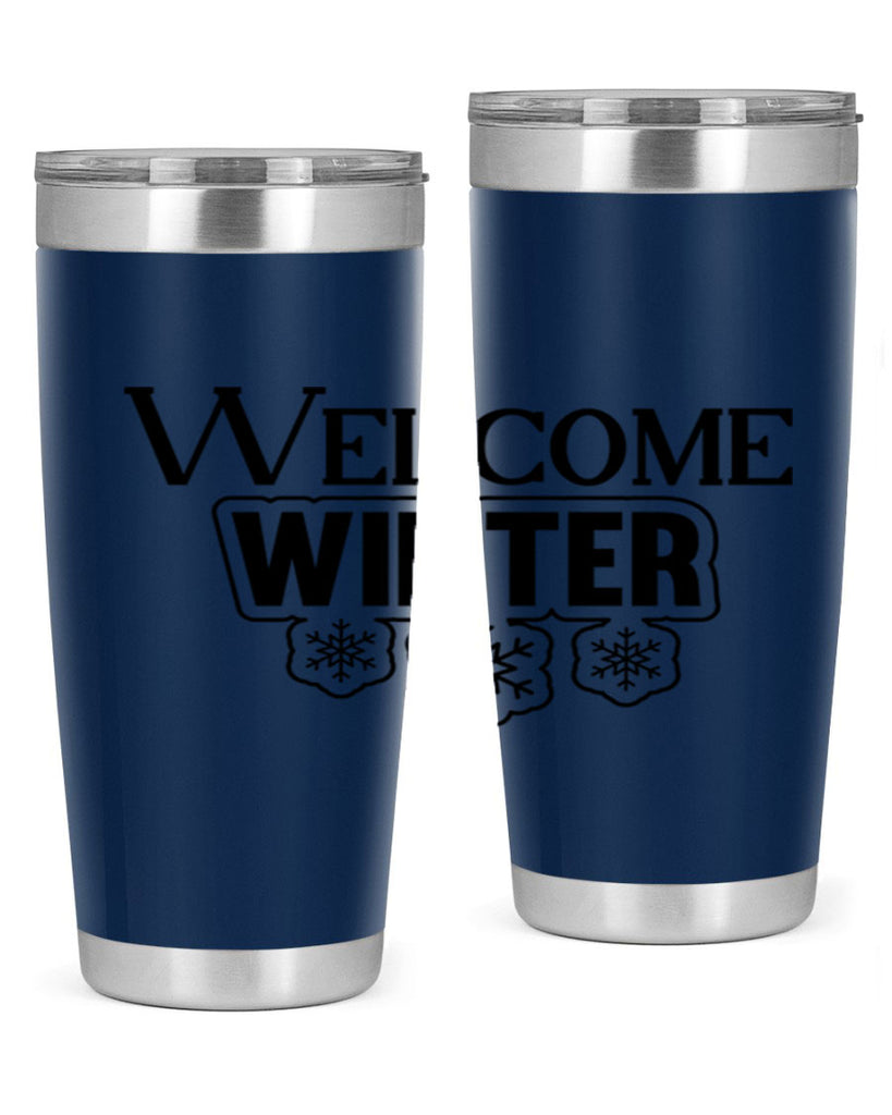 welcome winter 474#- winter- Tumbler
